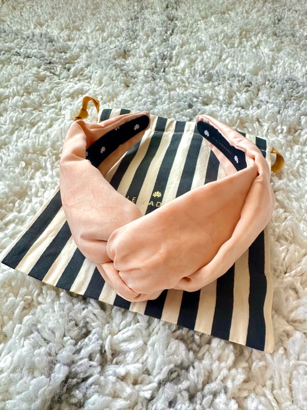 Lele Sadoughi Greta Ombre Silk Headband